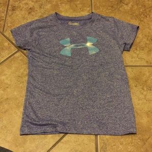 Lot of size 5 under armor girls T-shirt’s